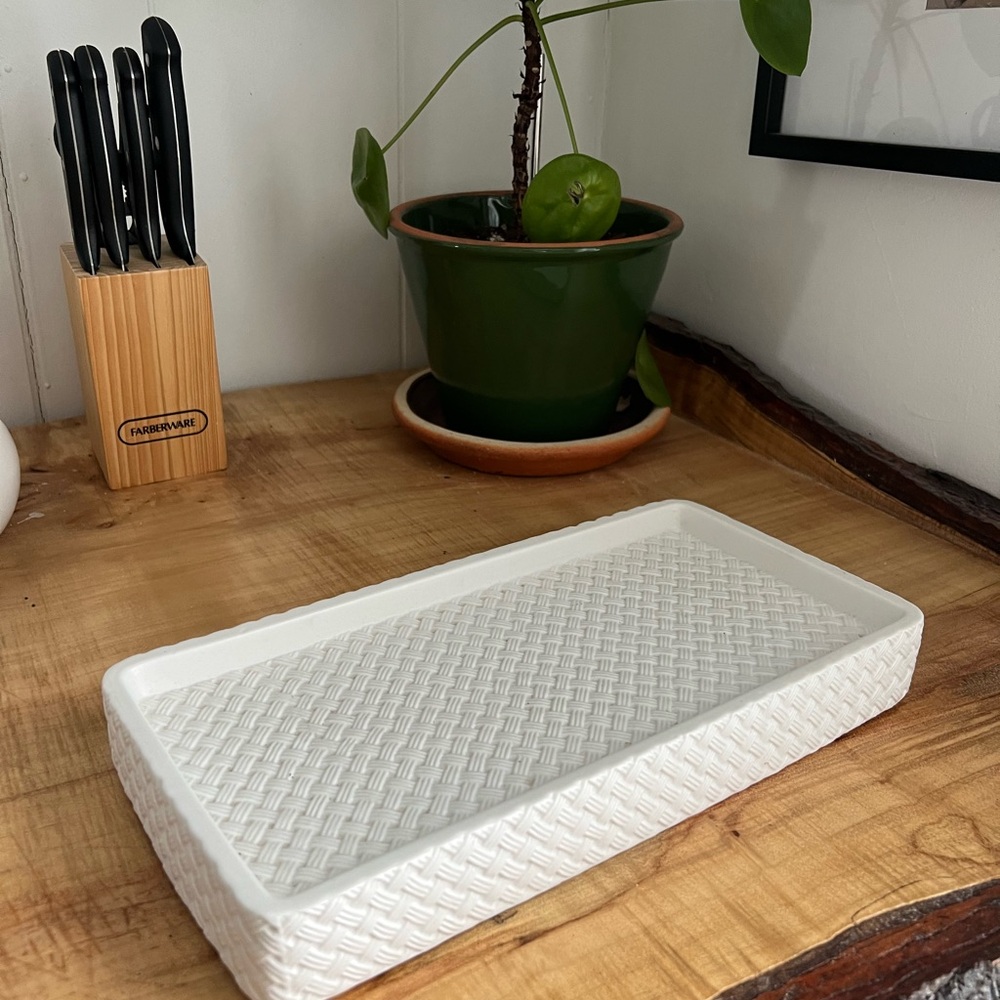 Ceramic Pottery Barn Tray